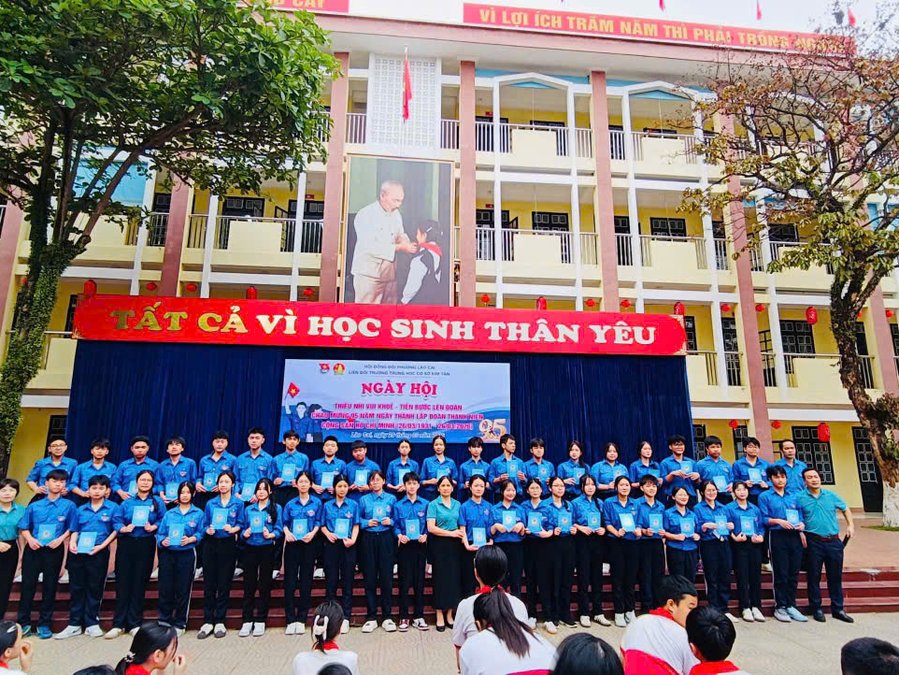 Ngày hội Thiếu nhi vui khỏe — tiến bước lên Đoàn, chào mừng ngày thành lập Đoàn TNCS Hồ Chí Minh 26/3