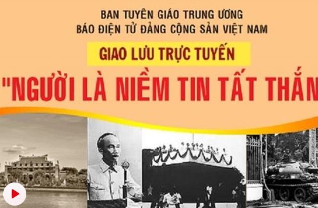 Giao lưu trực tuyến- Người là niềm tin tất thắng (Phần 1)