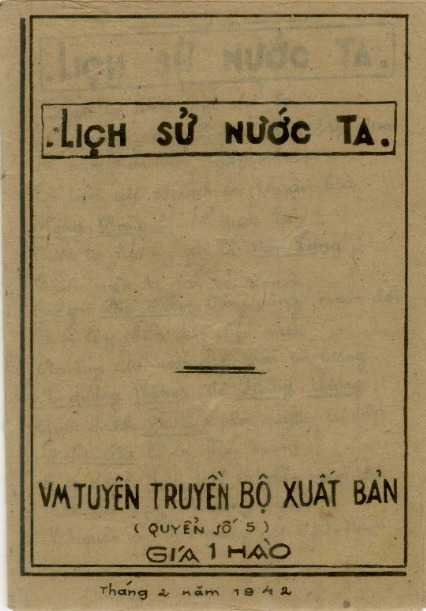 Bìa Lịch sử nước ta